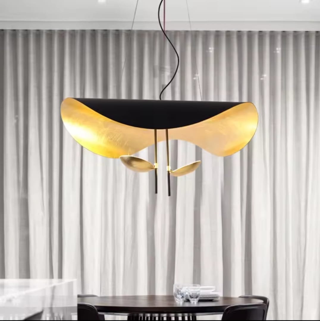 Modern , Creative Lotus Leaf , Artistic LED Pendant Light