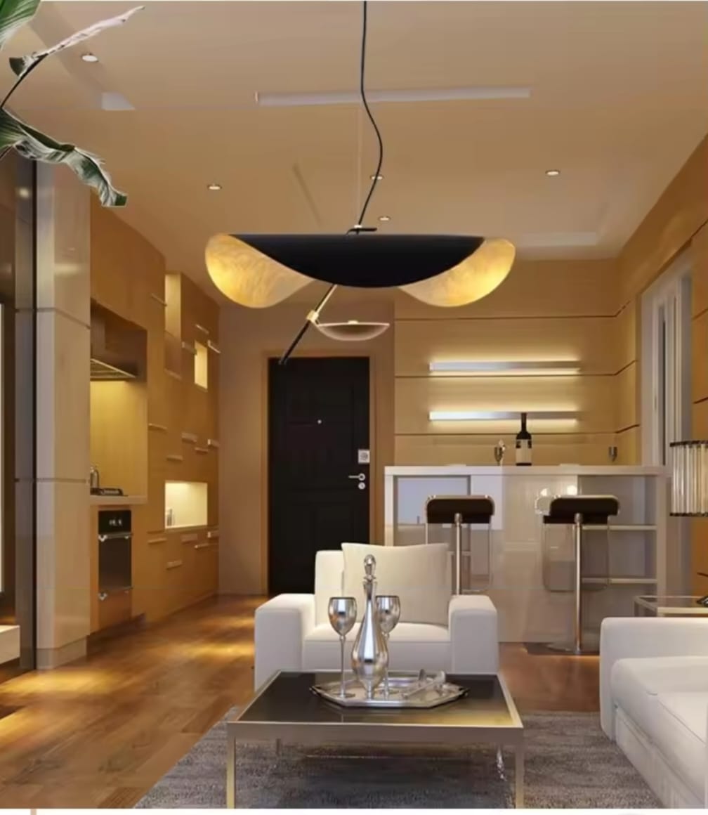 Modern , Creative Lotus Leaf , Artistic LED Pendant Light