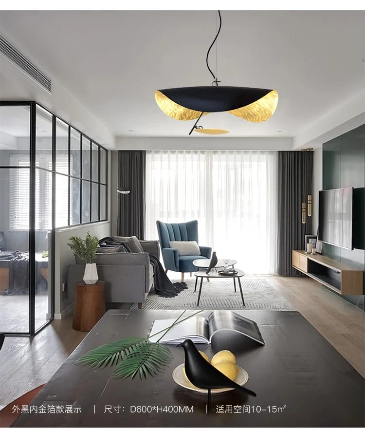 Modern , Creative Lotus Leaf , Artistic LED Pendant Light