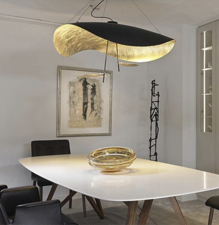 Modern , Creative Lotus Leaf , Artistic LED Pendant Light