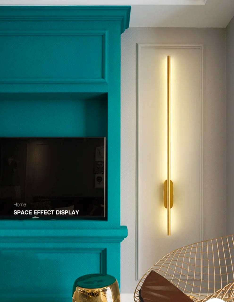 Modern Minimalist Long LED Wall Sconce ..80cm Long