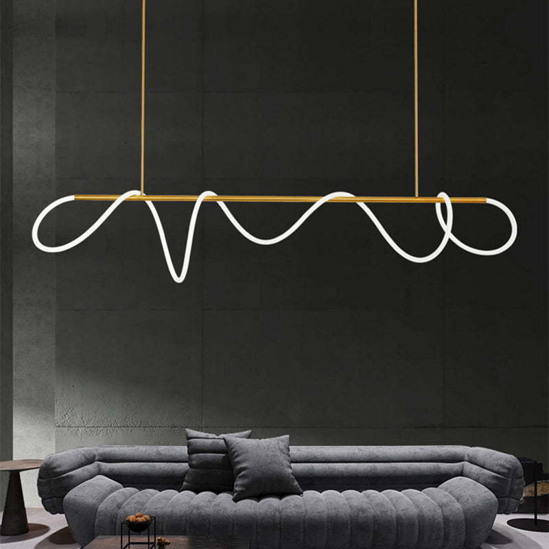 Modern , Artistic Creative Long Hose LED Ceiling Chandelier