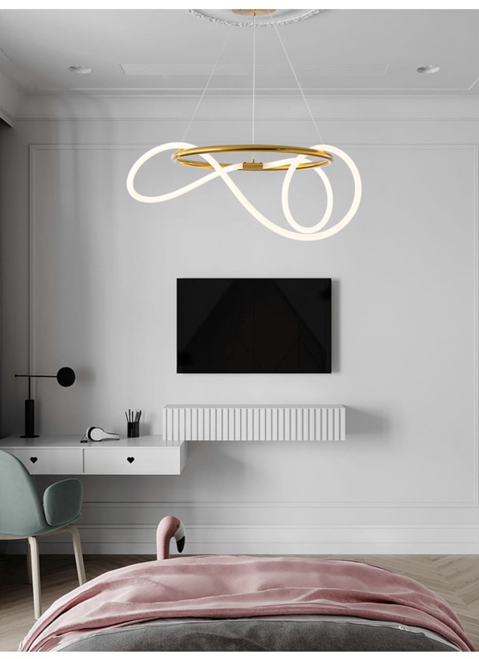 Modern , Artistic, Creative Round LED Ceiling Chandelier