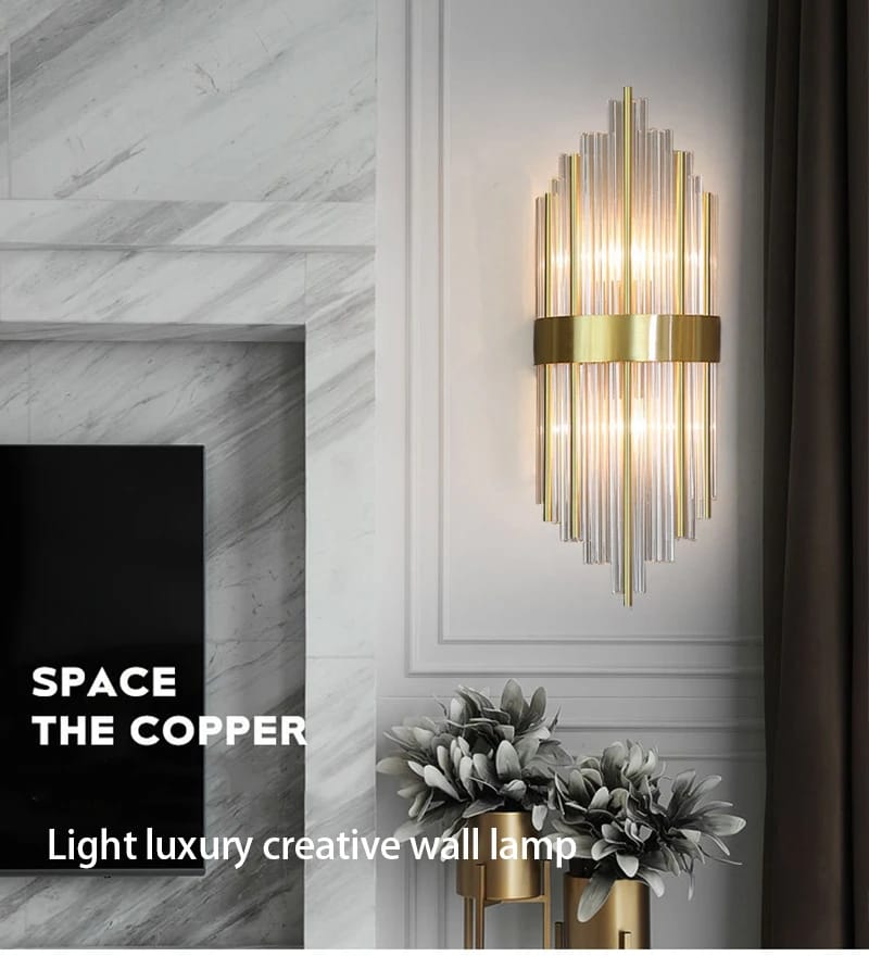 Luxury Artistic Designer Modern Decorative Wall Scone
