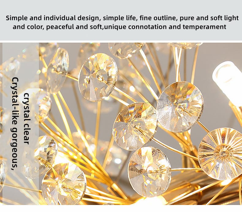 Artistic Designer Luxury Luster Crystal Chandelier ( Diameter 600mm )