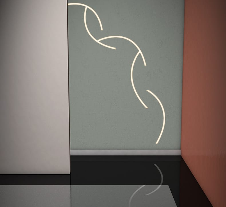 Linear Silicon Flexible Light