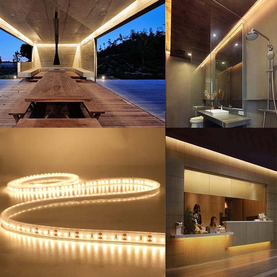 Waterproof SMD Strip Light IP67 / 24 Volt Rs 4500.00 /Length ( Wholesale & Retail )