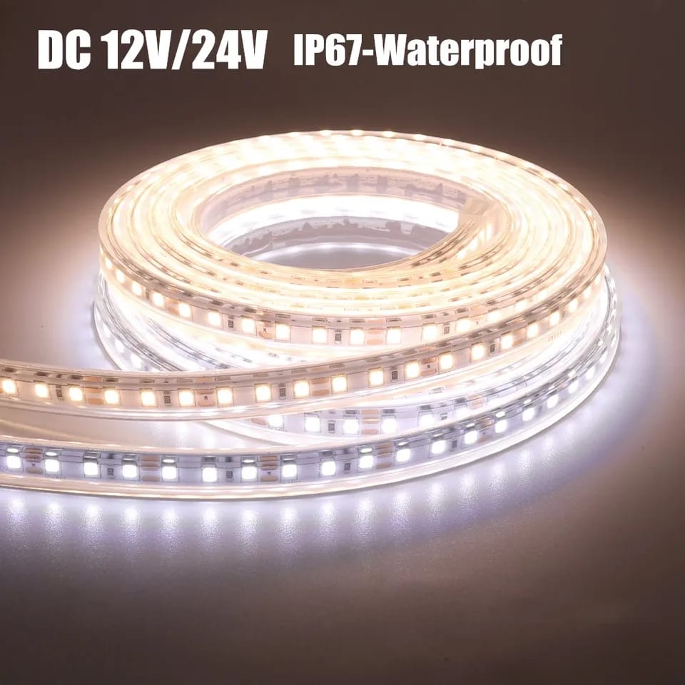 Waterproof SMD Strip Light IP67 / 24 Volt Rs 4500.00 /Length ( Wholesale & Retail )