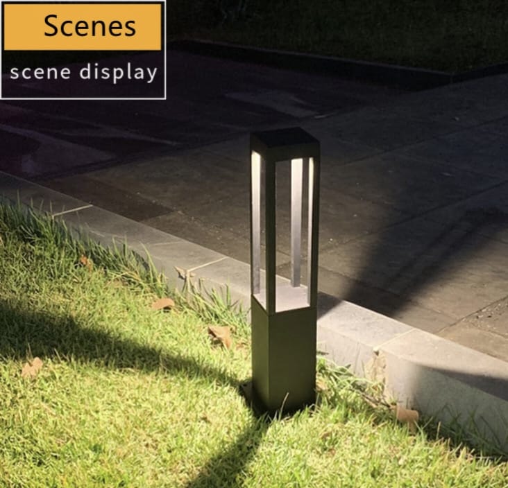 Modern Outdoor Waterproof IP65 Garden Lamp ( 2 Feet Height )