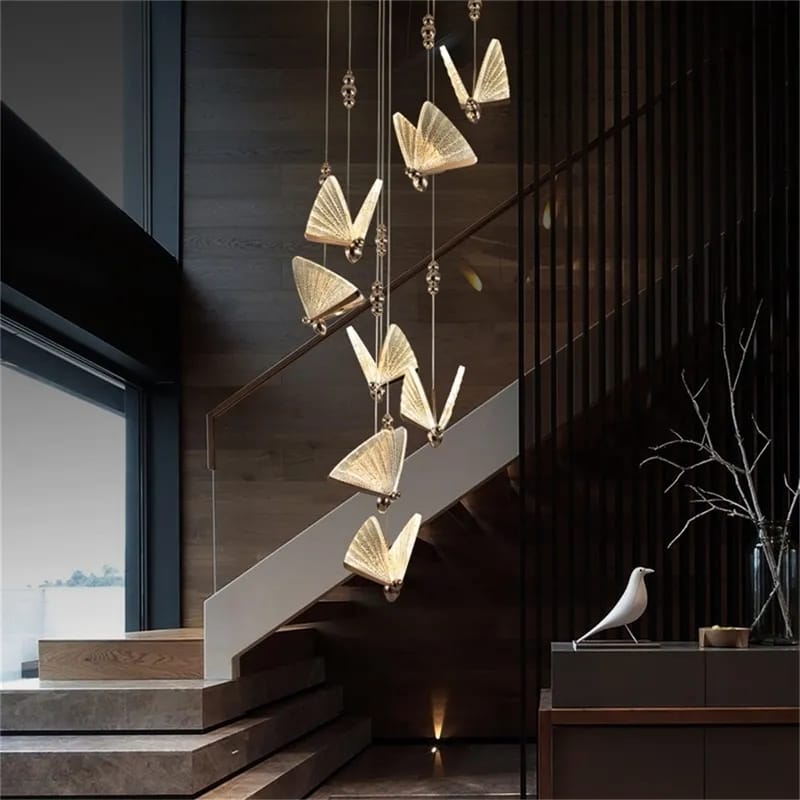 LUXURY Designer Modern Luster Butterfly Chandelier ( 25 Lights)