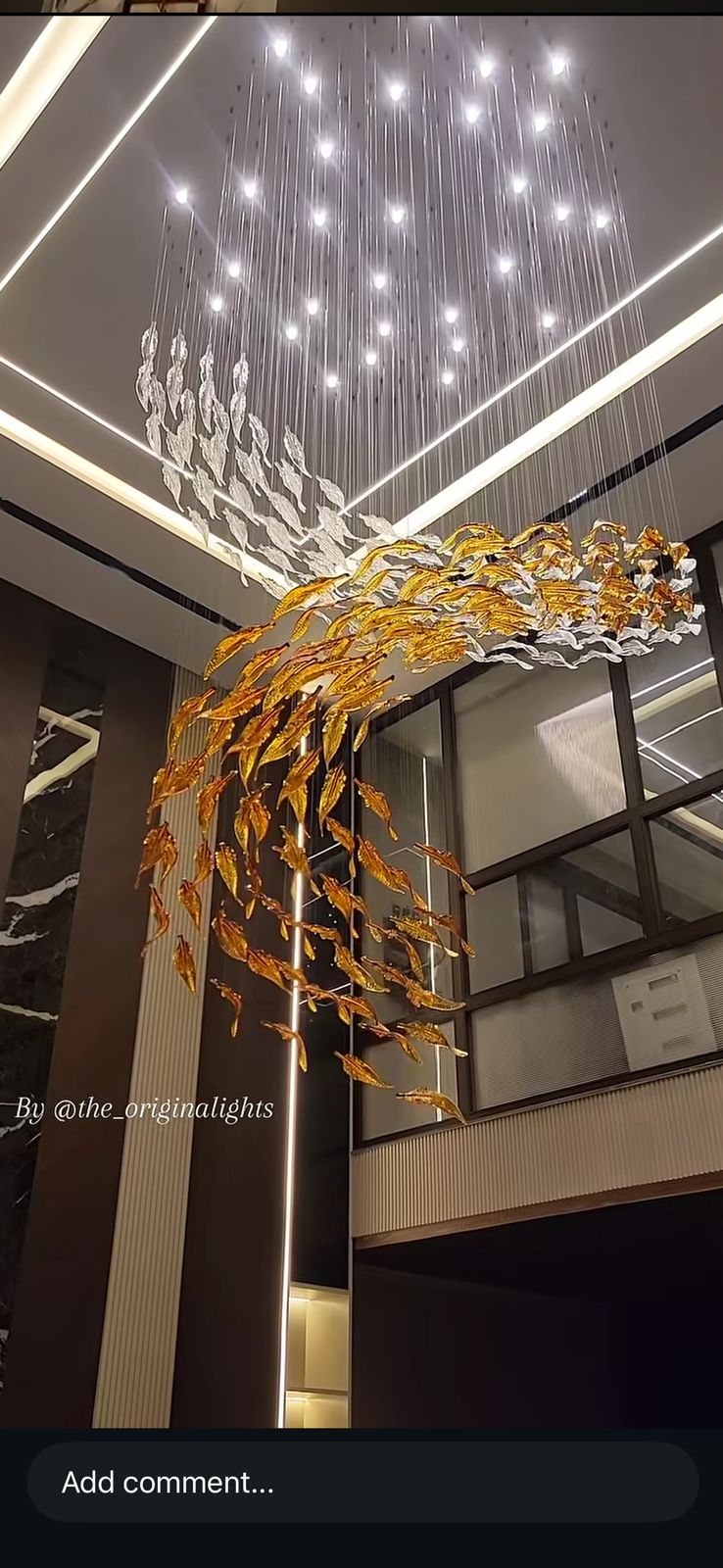 Creative , Artistic Modern Hand Made Glass & Stone Chandeliers