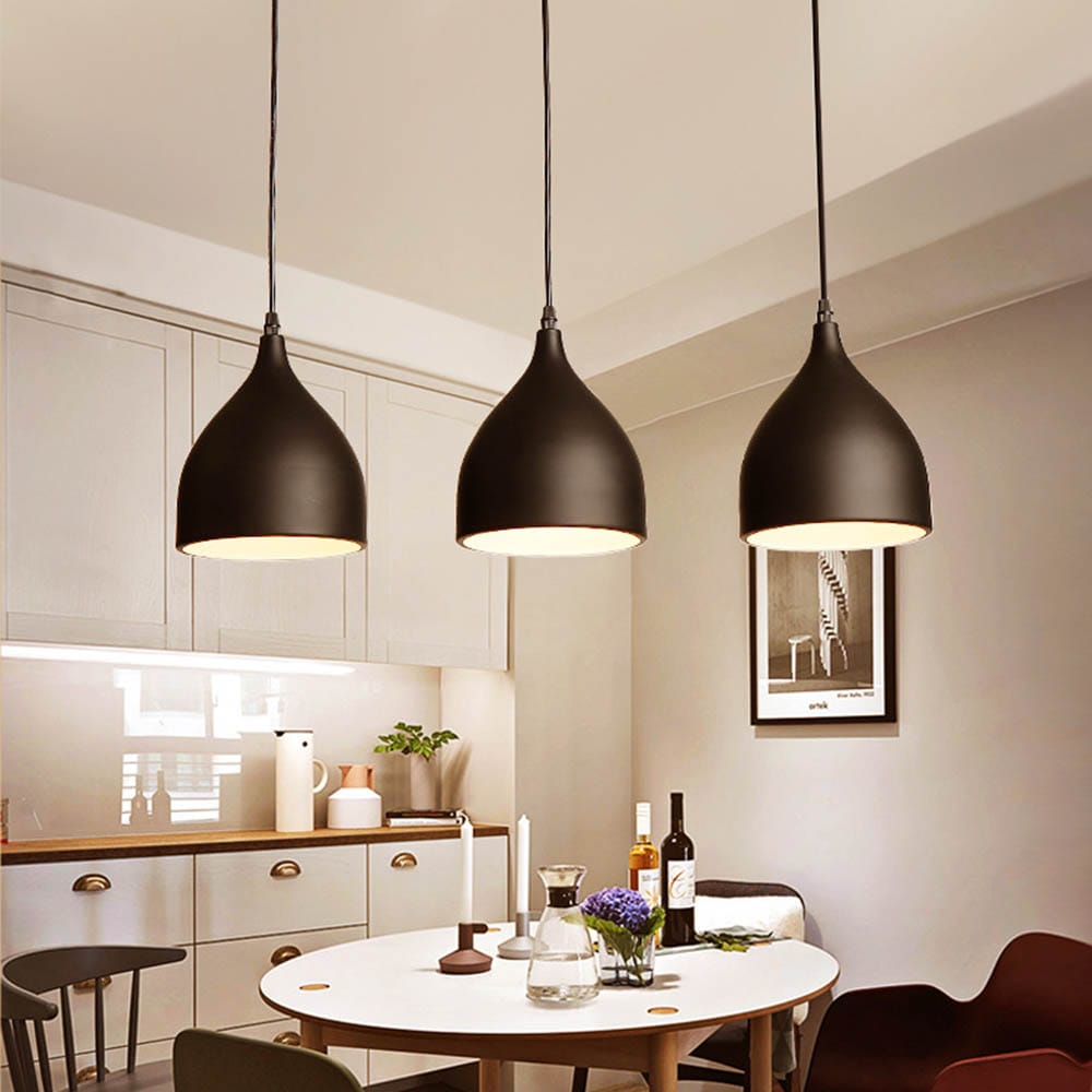 Modern Nordic Vintage Ceiling Pendant Lamp ( Cluster of 3 Lamps)