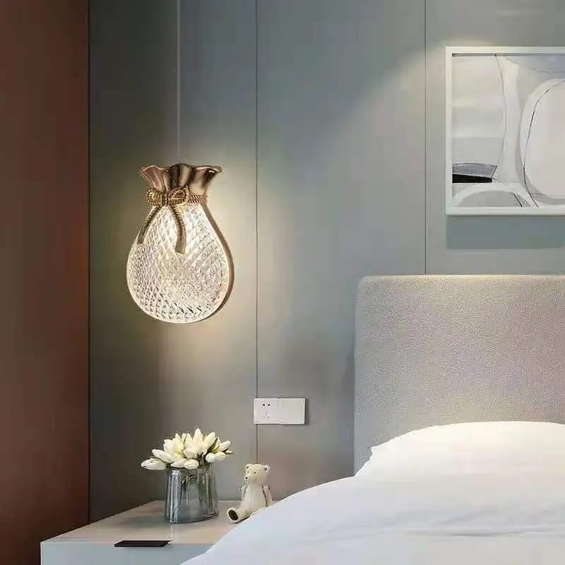 Modern LUXURY Pouch Hanging Lamp ( Single Light Pendant )