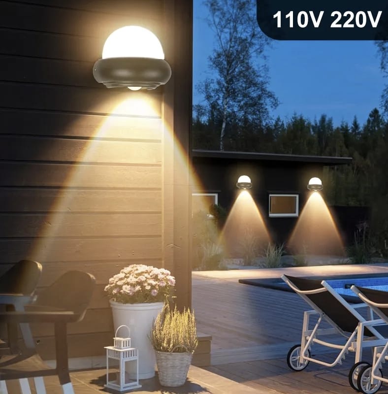 Modern, Creative, Nordic Outdoor / Indoor Waterproof IP65 Wall Lamp