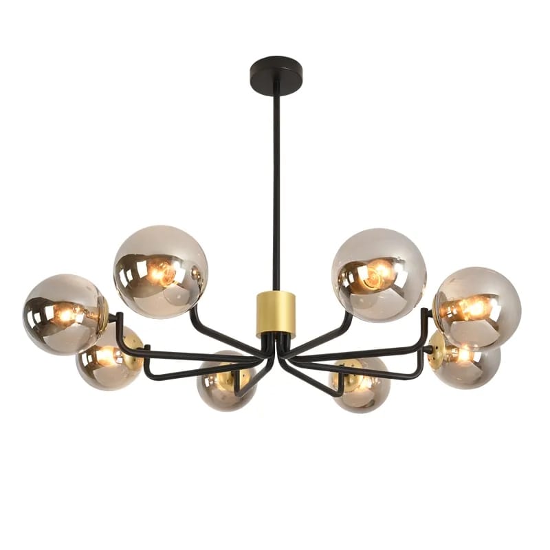 Modern Nordic Glass Chandelier