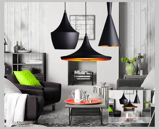 Modern Vintage Ceiling Pendant Lamp ( Cluster of 3 Light Pendant )