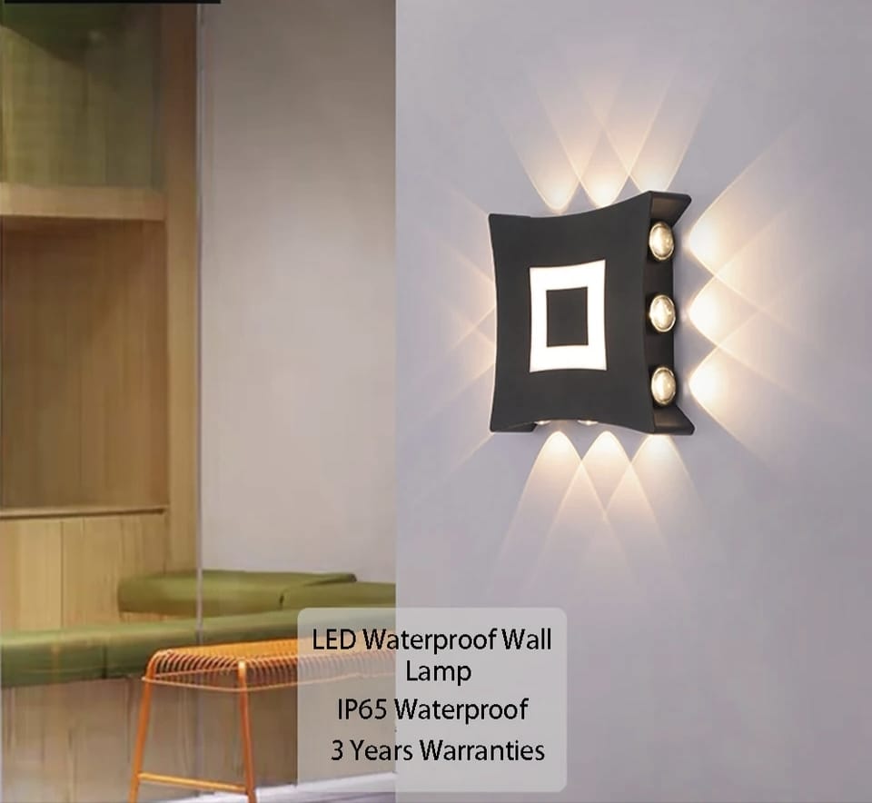 Ultra Modern Outdoor Waterproof IP65 Wall Lamp