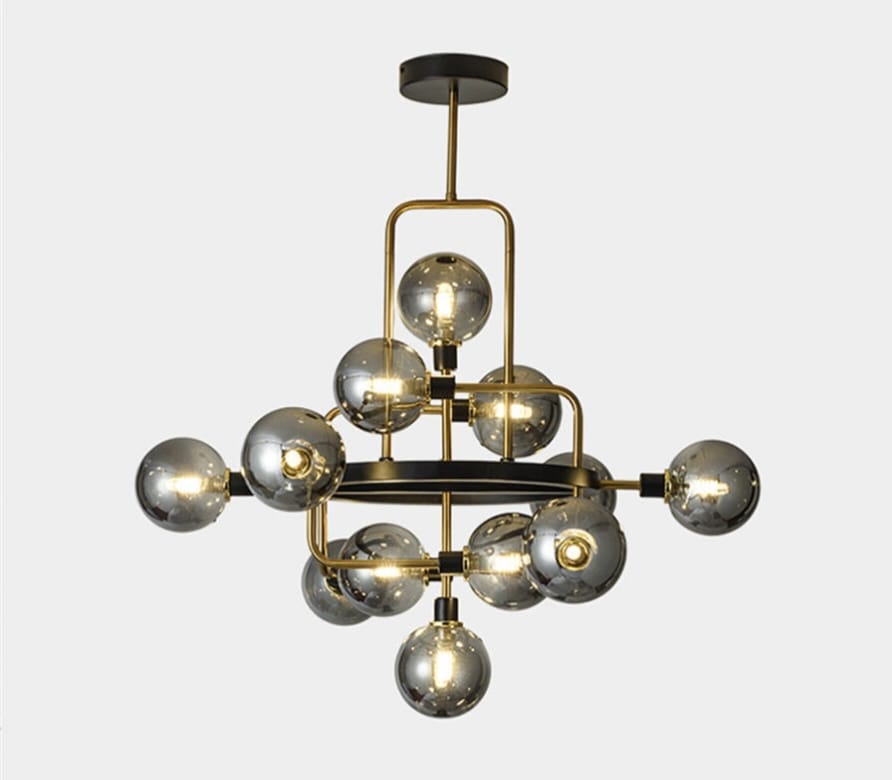 Modern Nordic Glass Chandelier