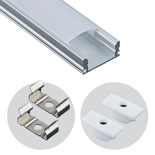 17mm Aluminum Profile Light > Price Rs. 2700/ Length Complete with LED Strip ( Wholesale & Retail )