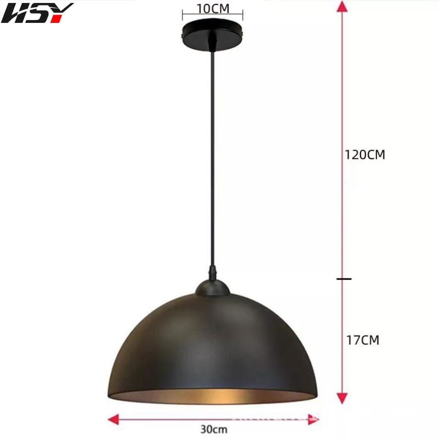 Simple Creative Modern Vintage Ceiling Pendant Lamp ( Single Light Pendant )