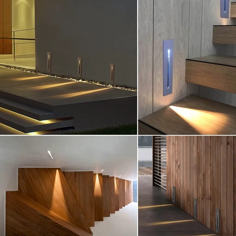 Stair Recessed LED Wall Light IP65