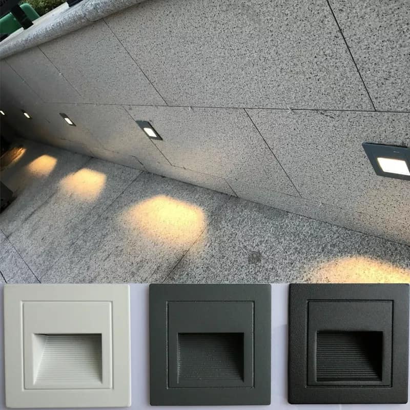 Stair Recessed Water Proof  LED Wall Light IP65