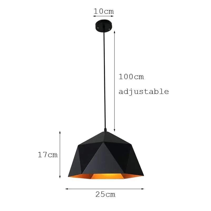 Modern Nordic Vintage Ceiling Pendant Lamp ( Single Light Pendant )