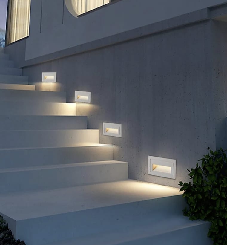 Stair Recessed Water Proof LED Wall Light IP65