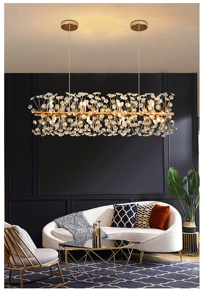 Artistic Designer Luxury Luster Crystal Chandelier ( Diameter 1000mm x 400mm )