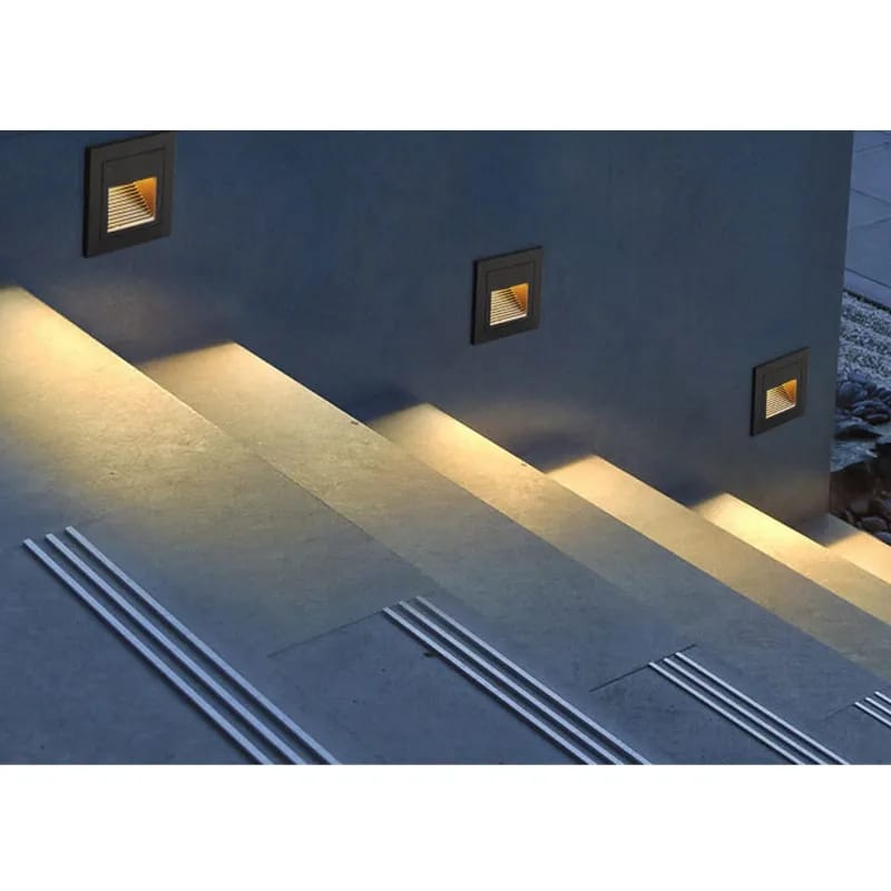 Stair Recessed Water Proof  LED Wall Light IP65