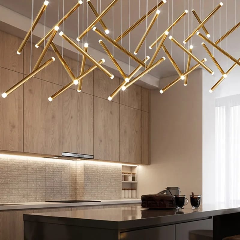 Ultra Modern LUXURY Creative Modern SMD Long Stick Chandelier (36 Sticks )