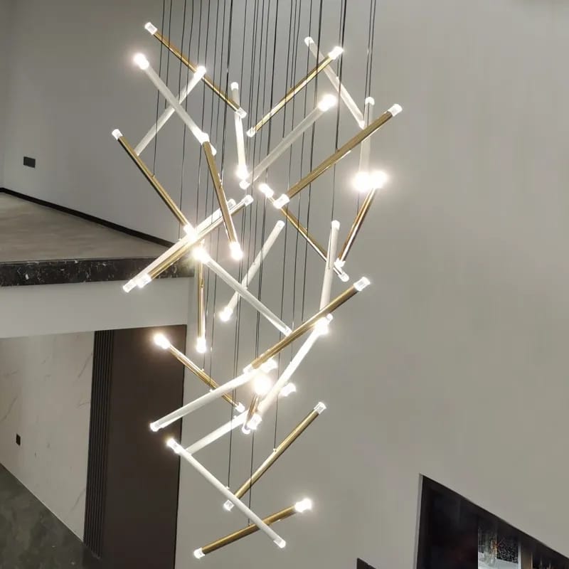 Ultra Modern LUXURY Creative Modern SMD Long Stick Chandelier (36 Sticks )