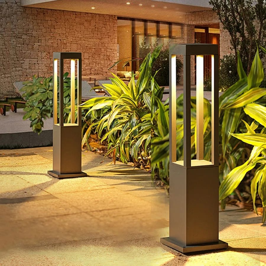 Modern Outdoor Waterproof IP65 Garden Lamp ( 2 Feet Height )