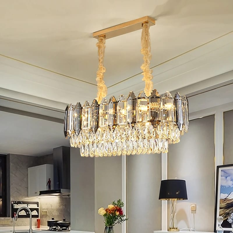 Ultra Modern Artistic Designer Luxury Crystal Chandelier ( Size 800mm x 300mm )