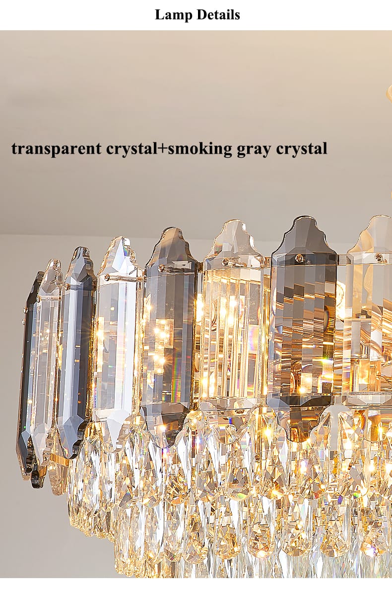 Ultra Modern Artistic Designer Luxury Crystal Chandelier ( Size 800mm x 300mm )