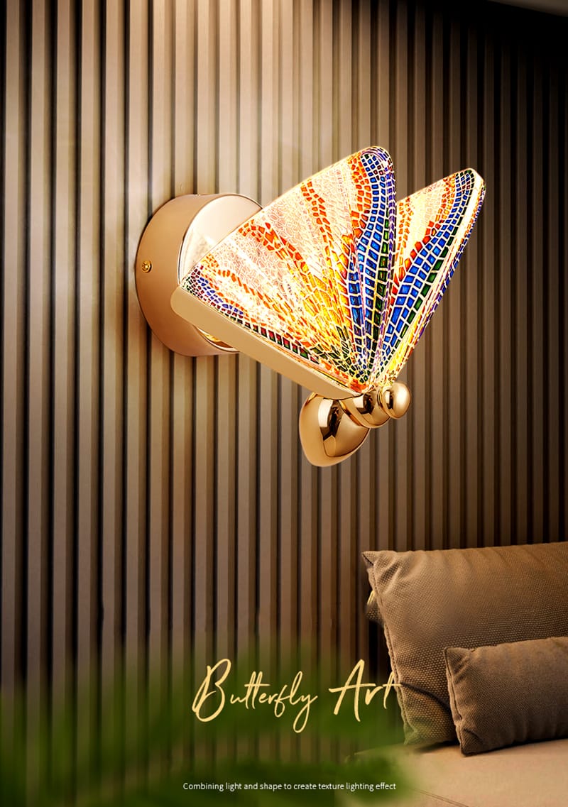 Modern Creative Nordic Butterfly Wall Lamp