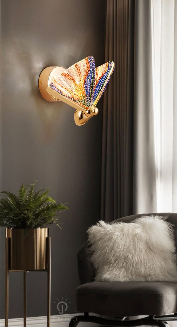 Modern Creative Nordic Butterfly Wall Lamp