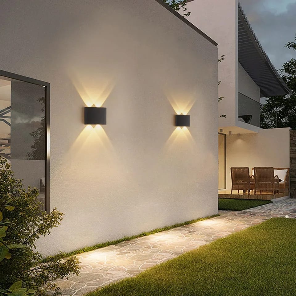 Modern Nordic Outdoor Waterproof IP65 Wall Lamp