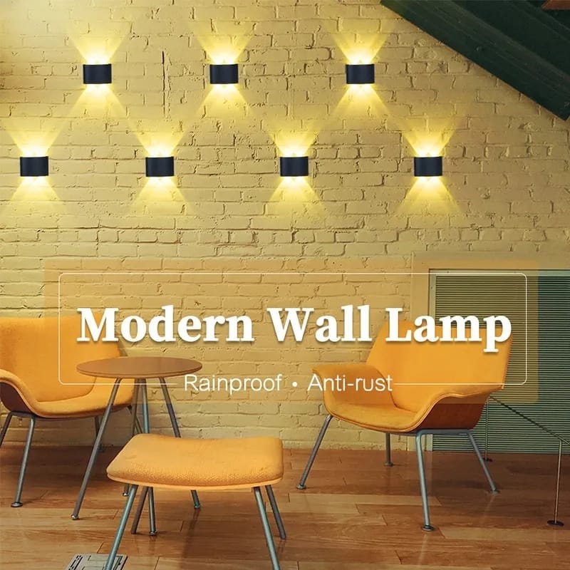 Modern Nordic Outdoor Waterproof IP65 Wall Lamp