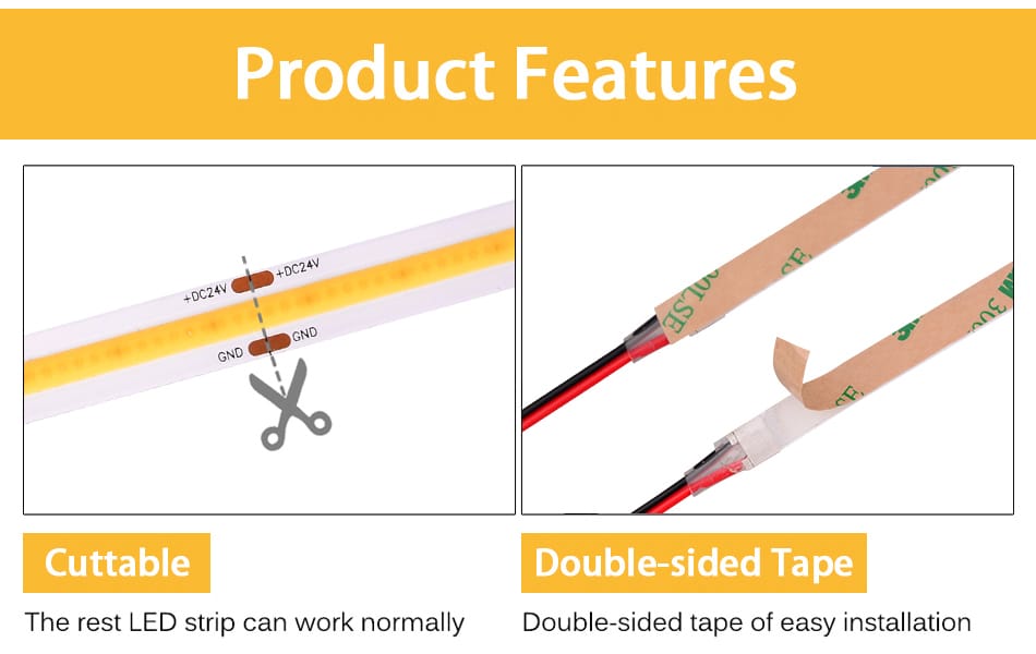 COB Strip Light For Linear Profile ... 5 Meter /Role