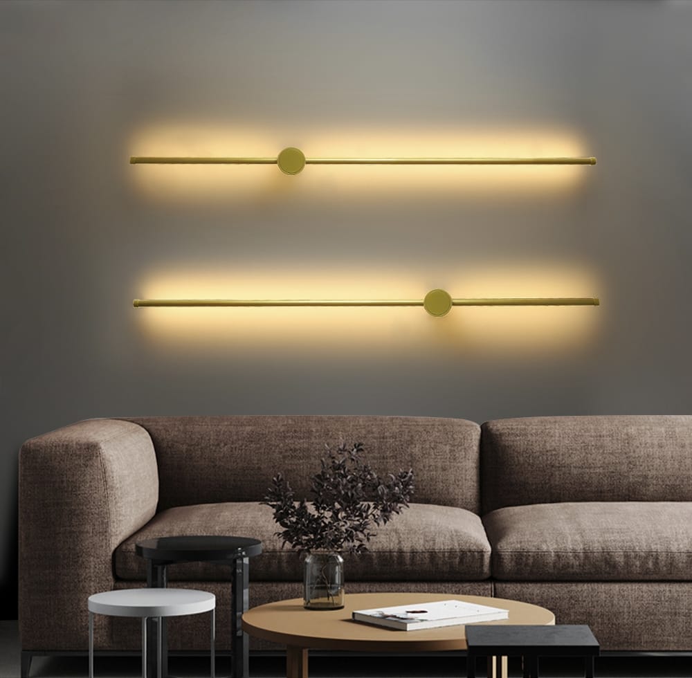 Modern Minimalist Long LED Wall Sconce .....100cm