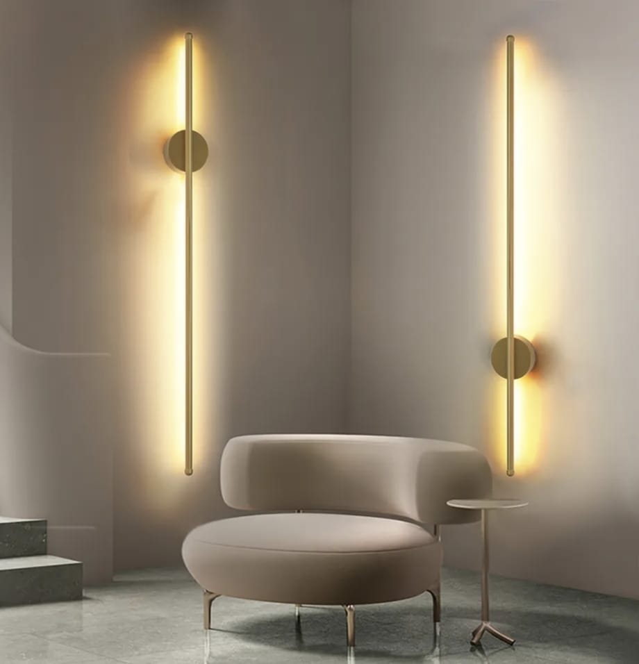 Modern Minimalist Long LED Wall Sconce .....100cm