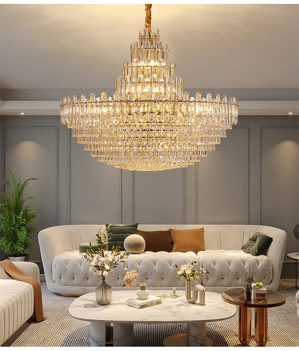 Modern High Class Luxury Crystal Chandelier ( Diameter 800mm )