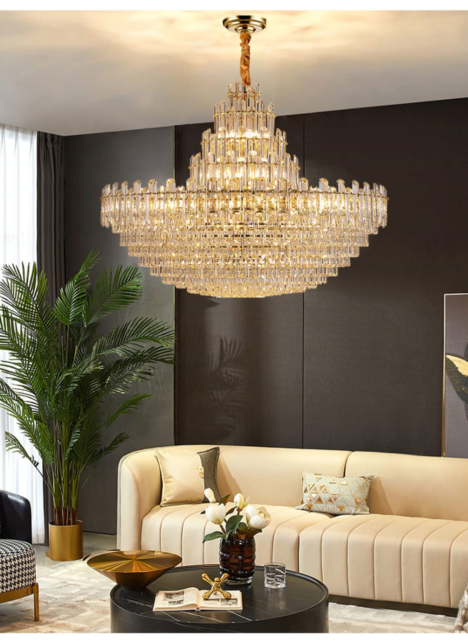 Modern High Class Luxury Crystal Chandelier ( Diameter 800mm )