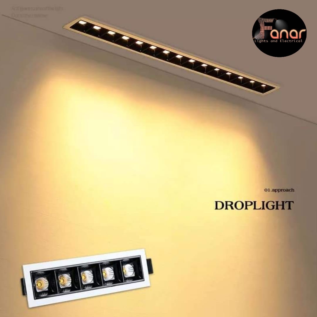 Embedded LED Linear Light ( Laser Blade ) 10Watt Osram LED Chip ...