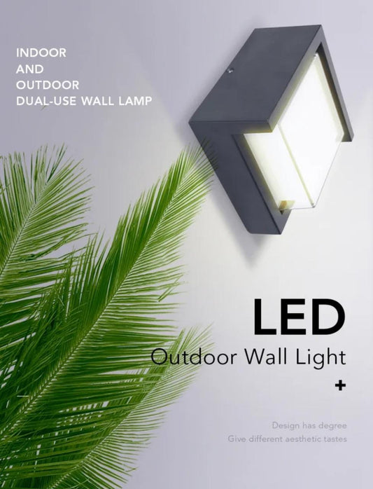 Modern Outdoor Waterproof IP65 Wall Lamp