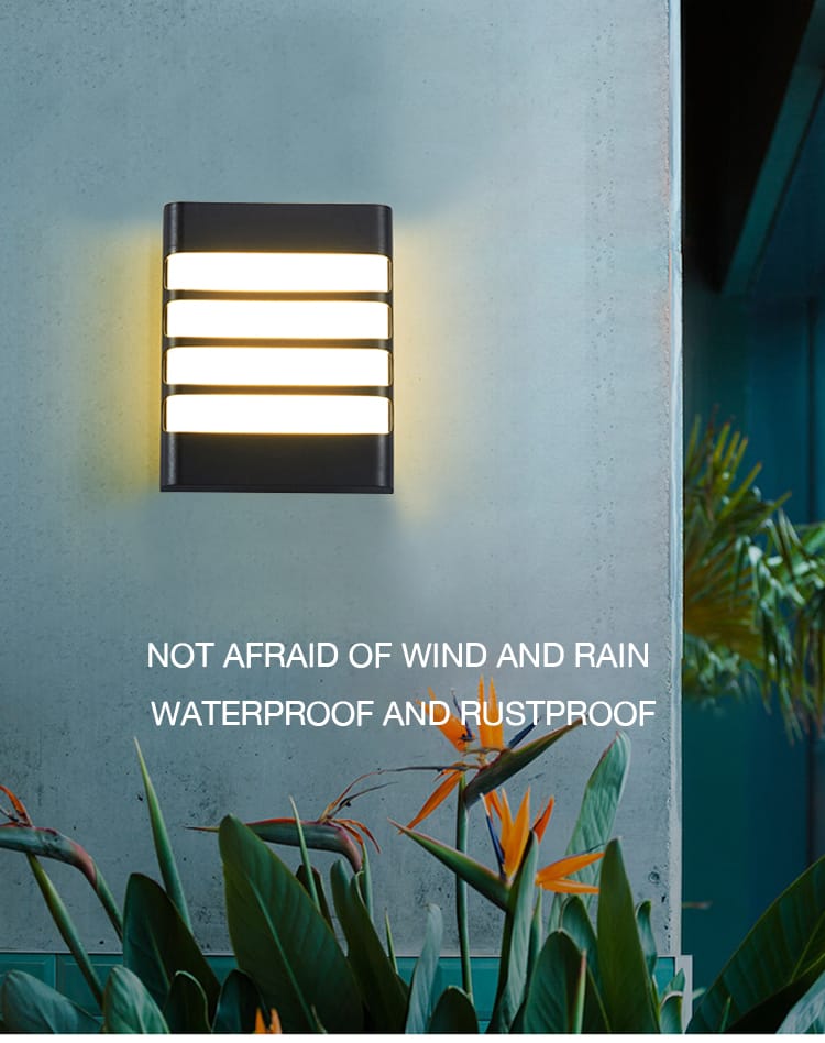 Modern Outdoor Waterproof IP65 Wall Lamp