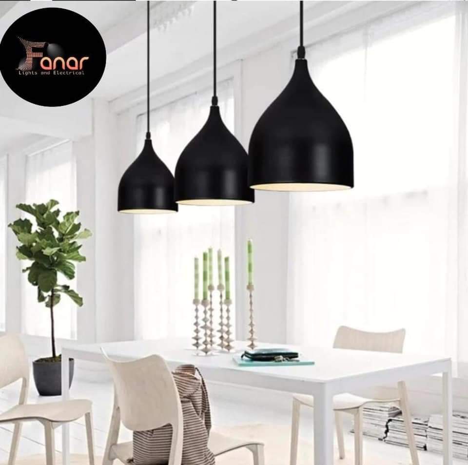 Modern Nordic Vintage Ceiling Pendant Lamp ( Cluster of 3 Lamps)