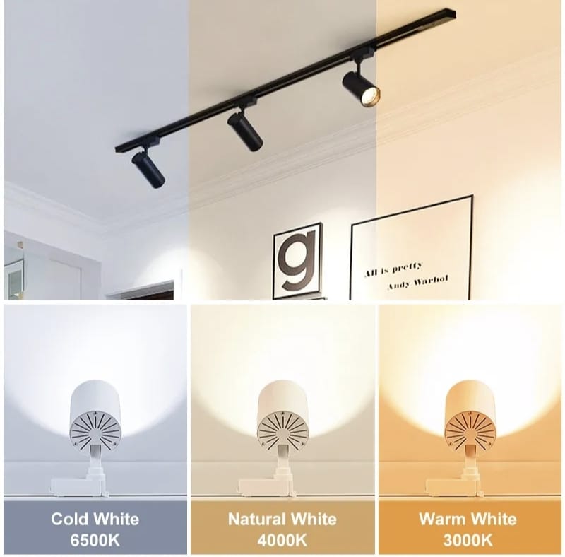 Ceiling Mounted COB Track Light (12Watt)