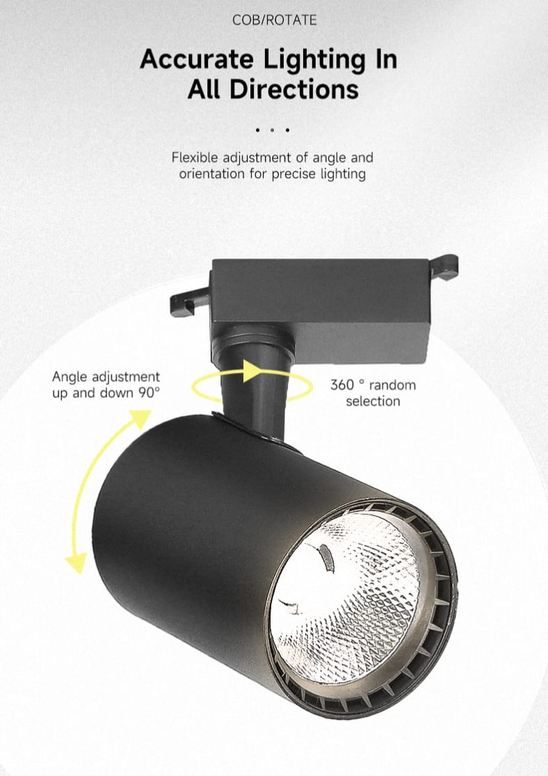 Ceiling Mounted COB Track Light ( 20 Watt)